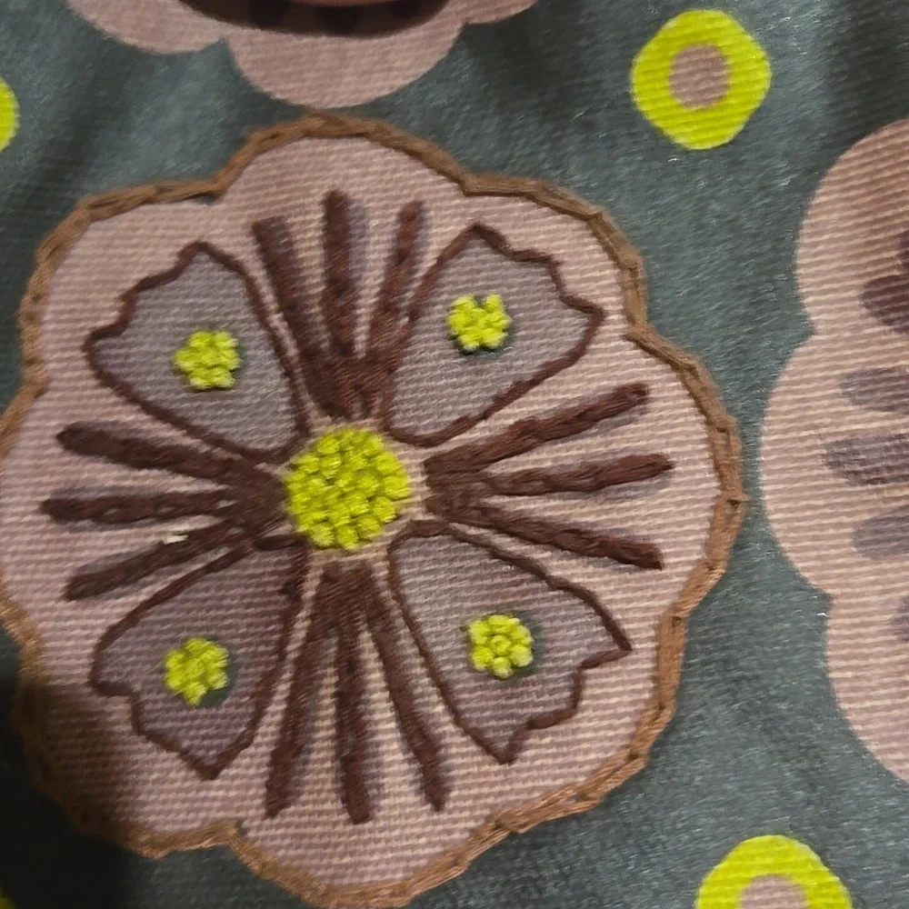 Floral Patterned Diaper Bag, EUC